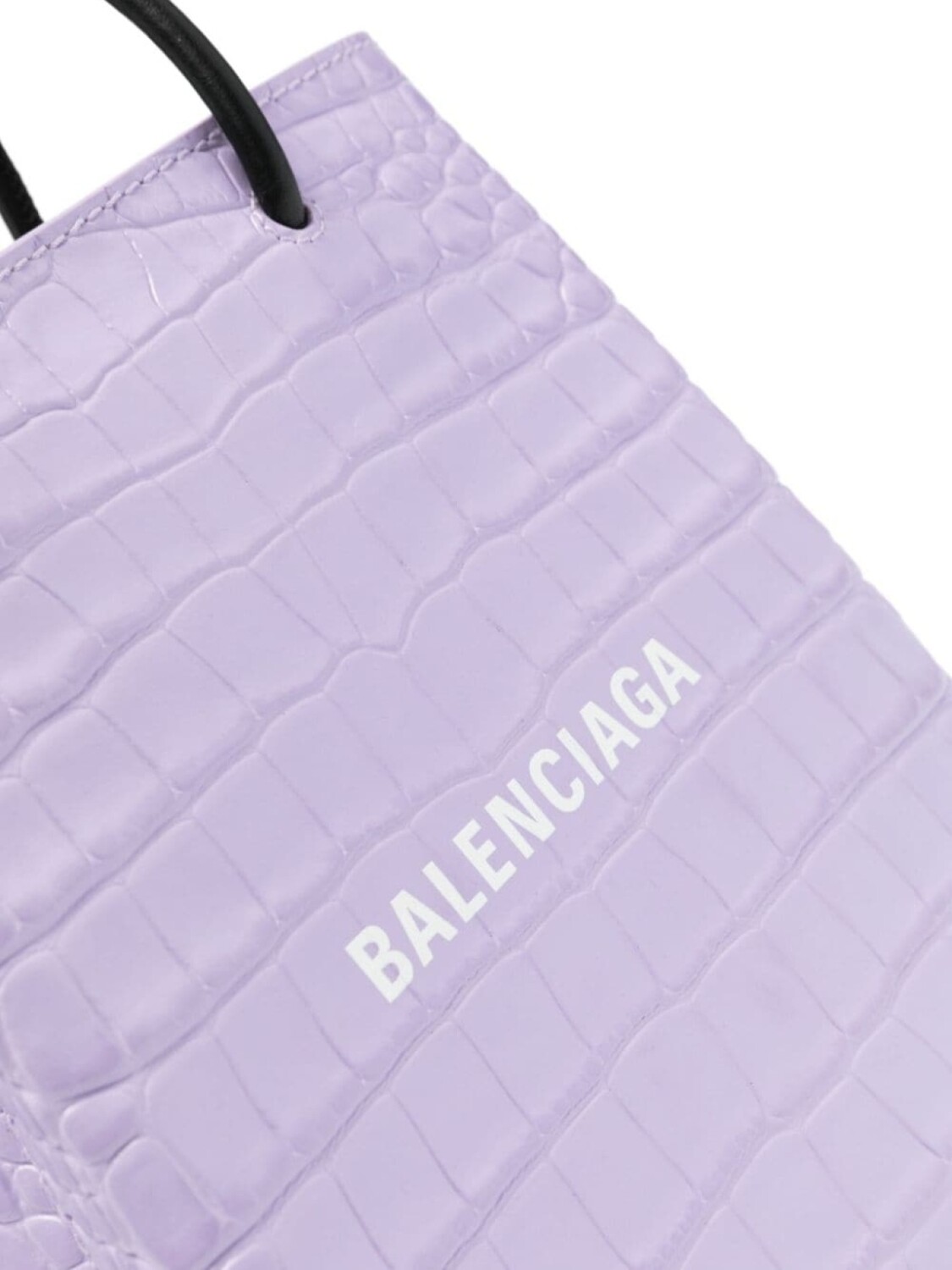 Balenciaga маленькая сумка-тоут Shopping, фиолетовый — фото 4