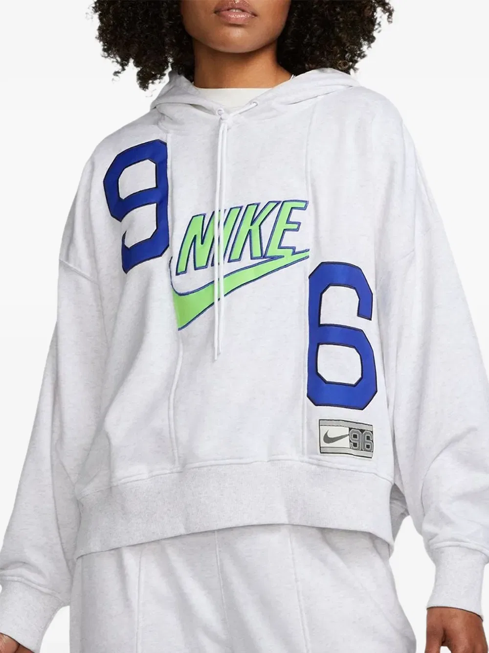 Худи с логотипом Circa 96 Nike, серый