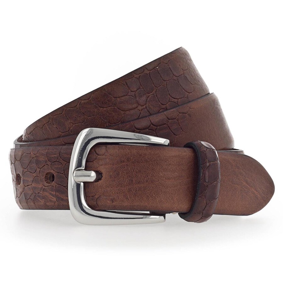 

Кожаный ремень b.belt Handmade in Germany Belt Charlisa, коричневый