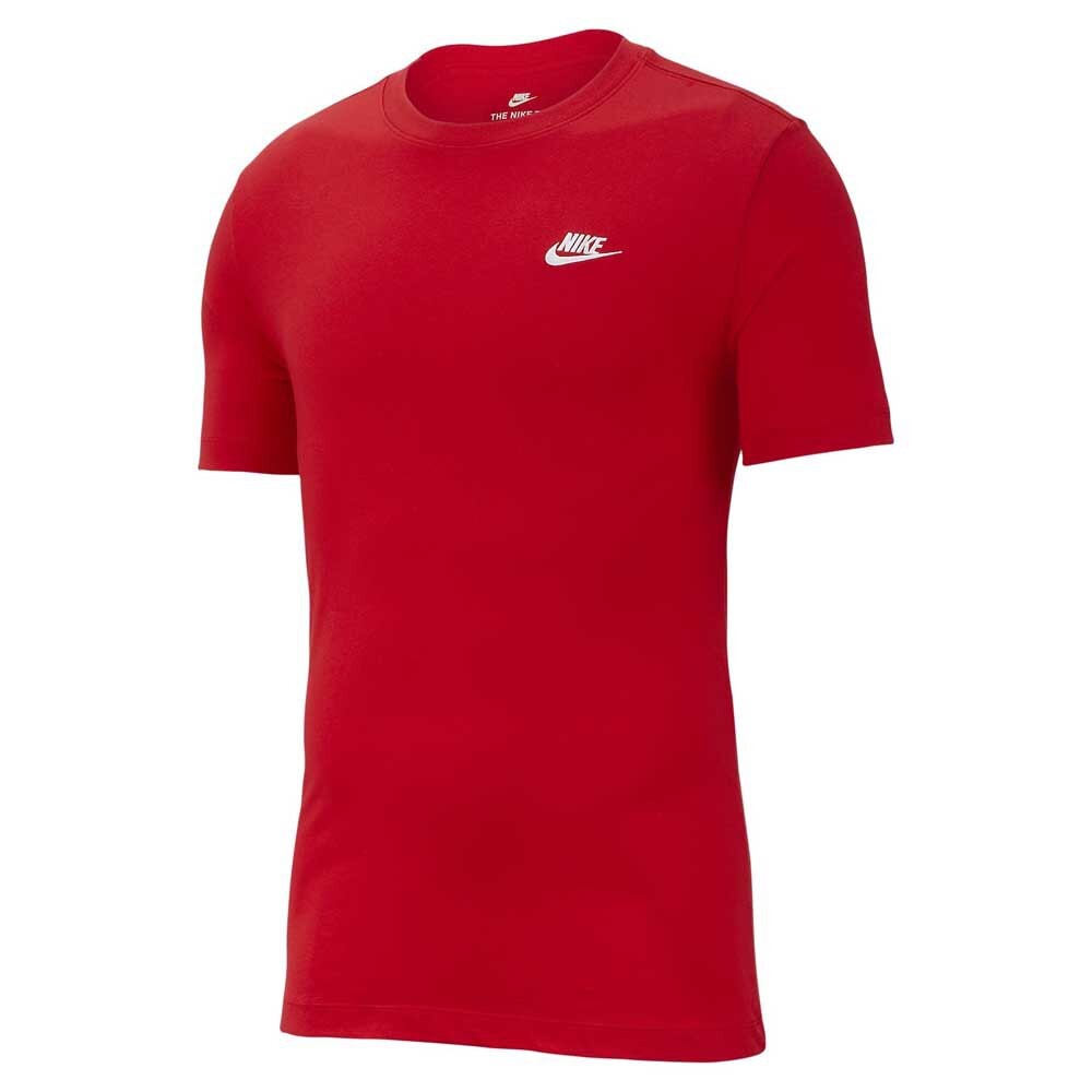 

Футболка с коротким рукавом Nike Sportswear Club, красный