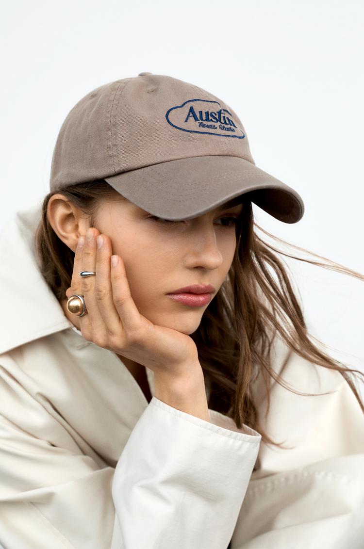 

Кепка Остина Pull And Bear, желтый