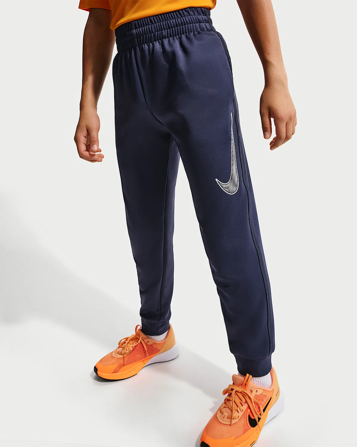 Детские тренировочные штаны Nike Multi, Midnight Navy/White — фото 2