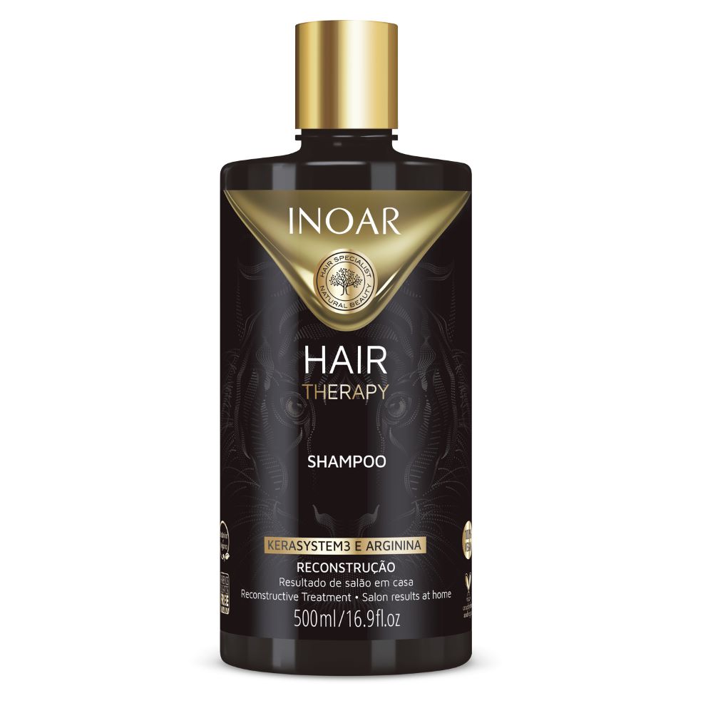 

Питательный шампунь для волос hair therapy shampoo Inoar, 500 мл