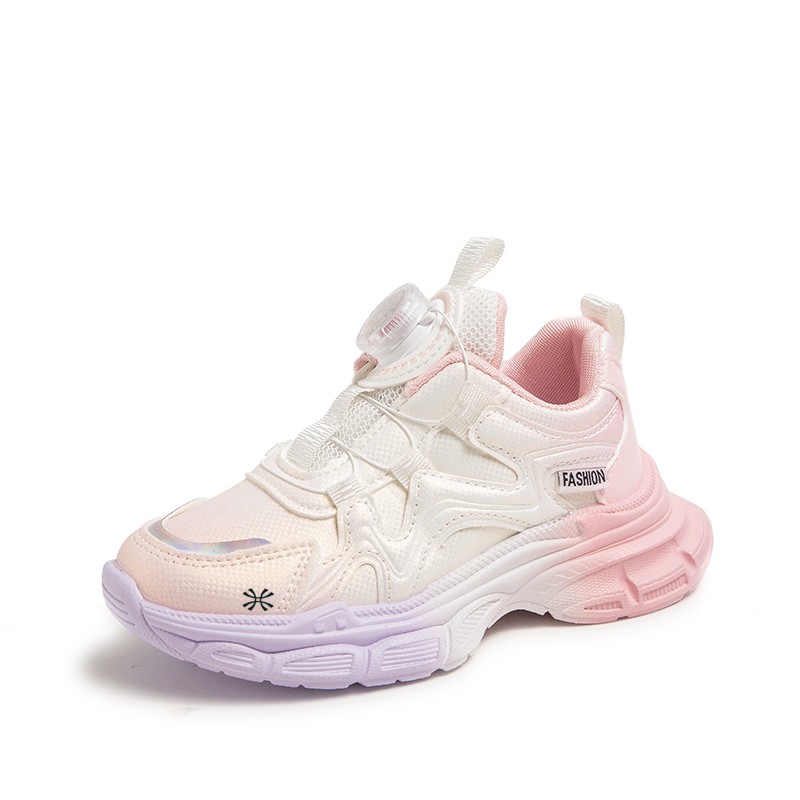 

Нескользящая легкая амортизирующая детская обувь для повседневной жизни YUZHAOLIN, розовый