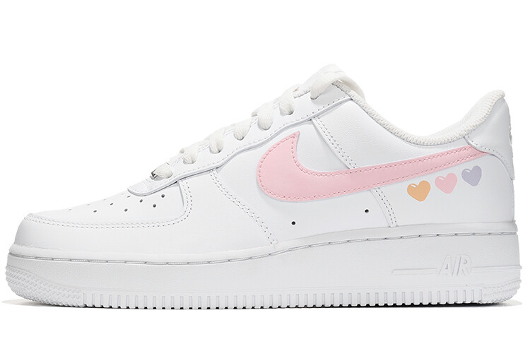 

Кроссовки Nike Air Force 1 Skateboard Shoes Women's Low-Top White Pink