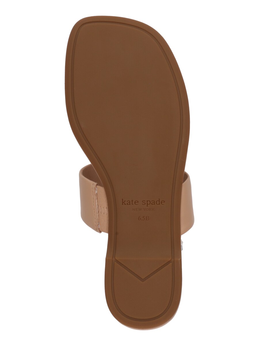 Сандалии с Т-образной перемычкой Kate Spade Spade Flower Thong Sandals, Beige — фото 3