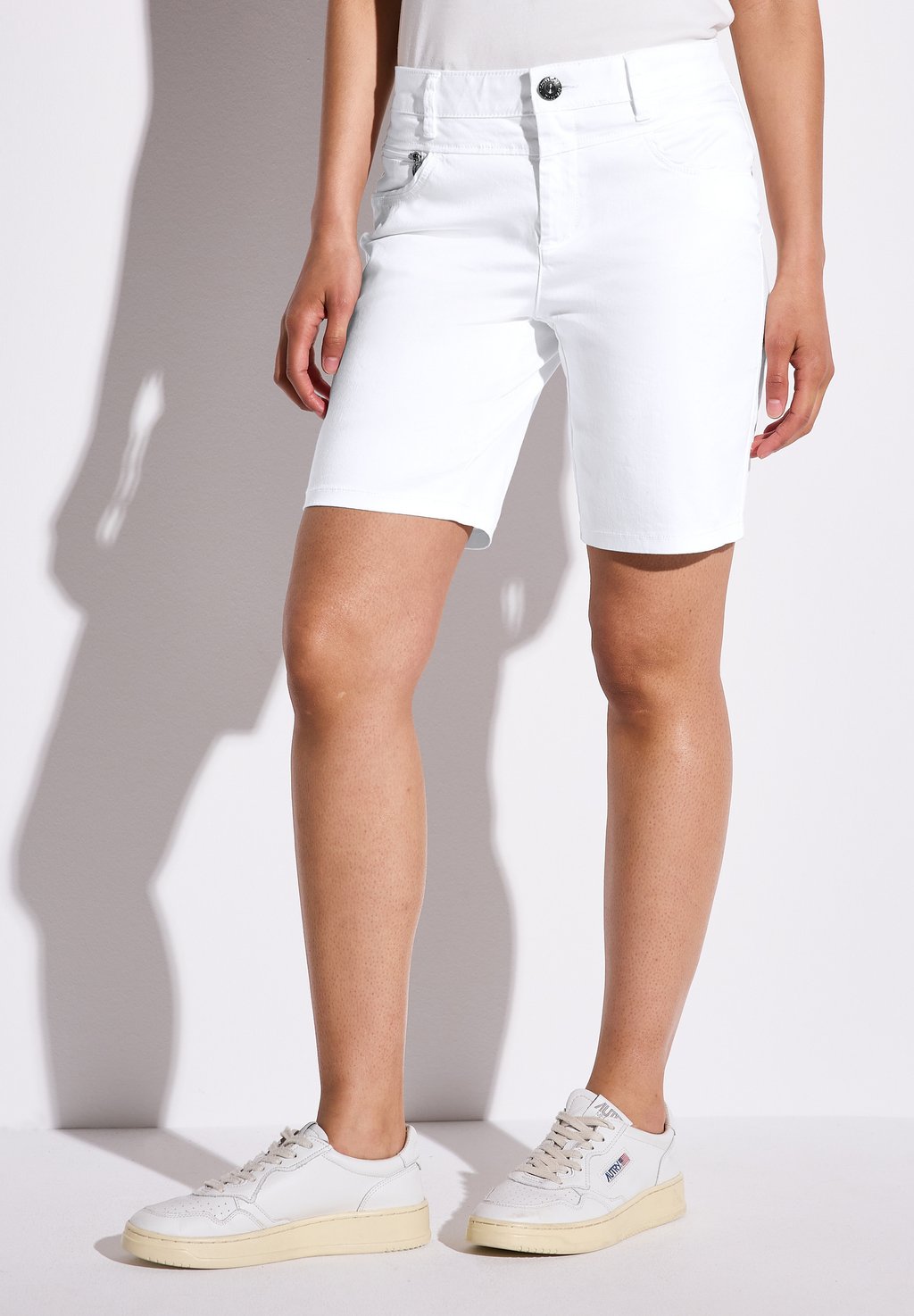 

Шорты BERMUDA MIT ZIPPER Street One, белый