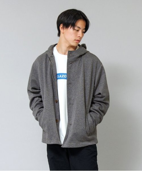 Куртка с капюшоном GLAZOS, TOP Gray
