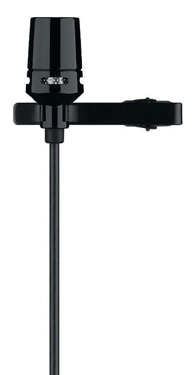 

Микрофон петличный Shure CVL-B/C-TQG Centraverse Lavalier Condenser Mic with TA4F Condenser