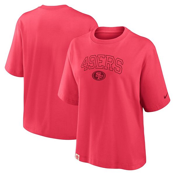 

Женская футболка San Francisco 49ers Glory Arch Boxy Nike