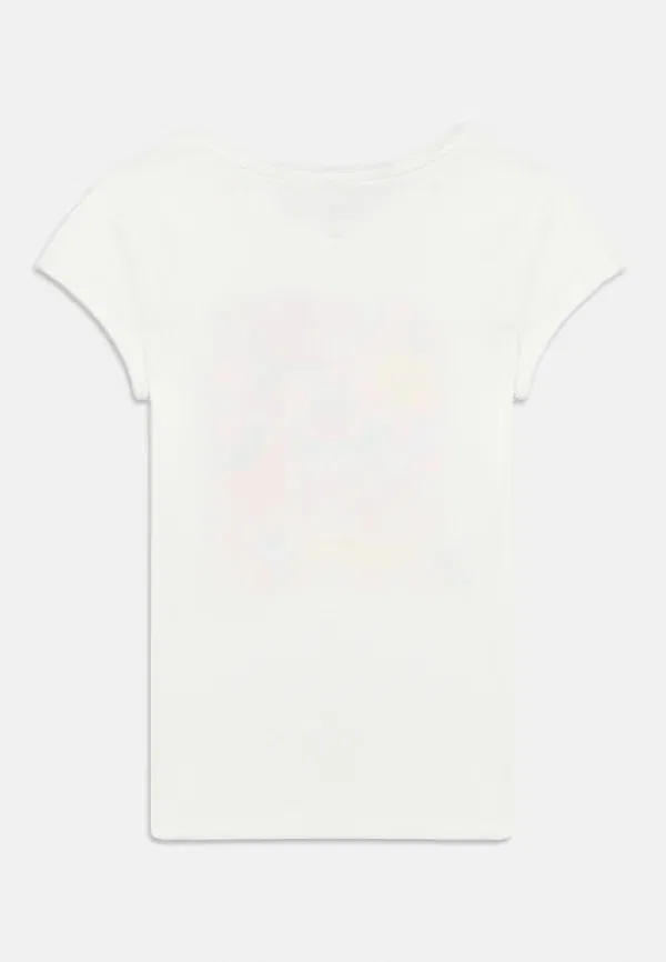 Футболка с принтом 2 шт Gap, new off-white, новый светло-бежевый — фото 4