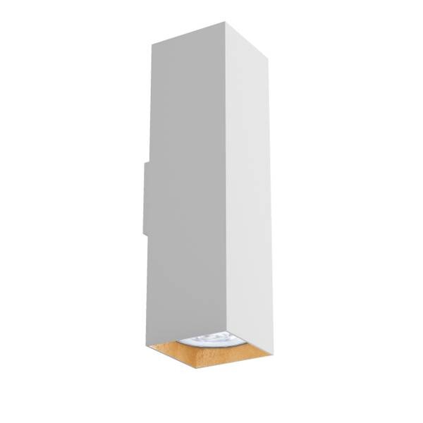 

Настенный светильник Lumicom Cube, золотой/белый