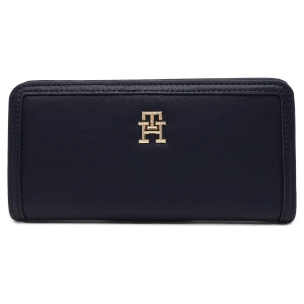 

Большой кошелек-монотип. Tommy Hilfiger, синий