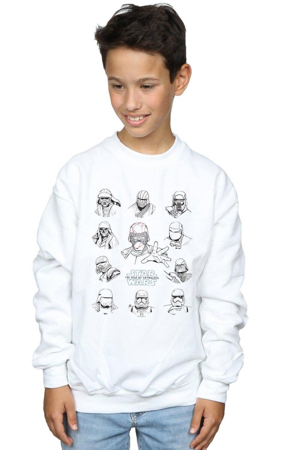 

Моно-толстовка First Order Character Line Up Star Wars, белый