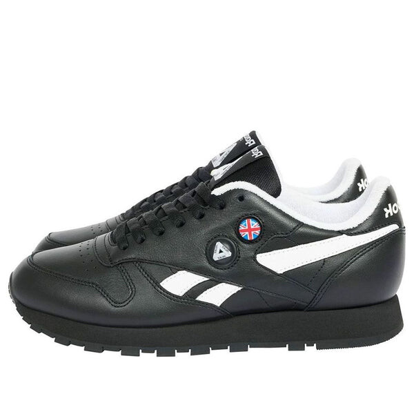 

Кроссовки palace x classic leather pump 'black' Reebok, черный