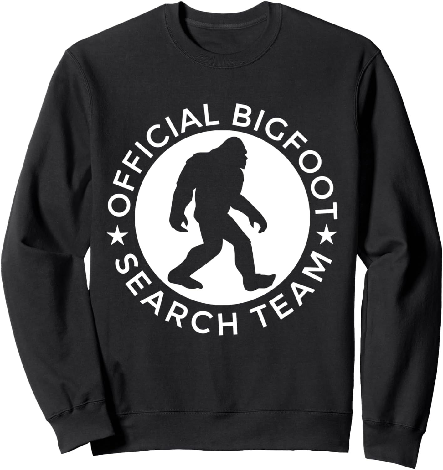 

Официальная команда по поиску Бигфута - Забавная толстовка с изображением криптида Сасквоча и Йети Shirtbooth: Bigfoot Yeti Sasquatch Cryptid, черный
