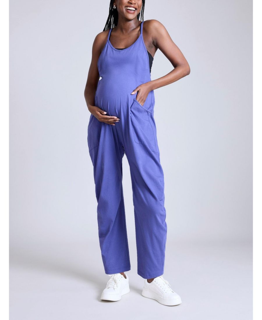 

Женский комбинезон без рукавов свободного кроя для беременных Motherhood Maternity, Skipper blue