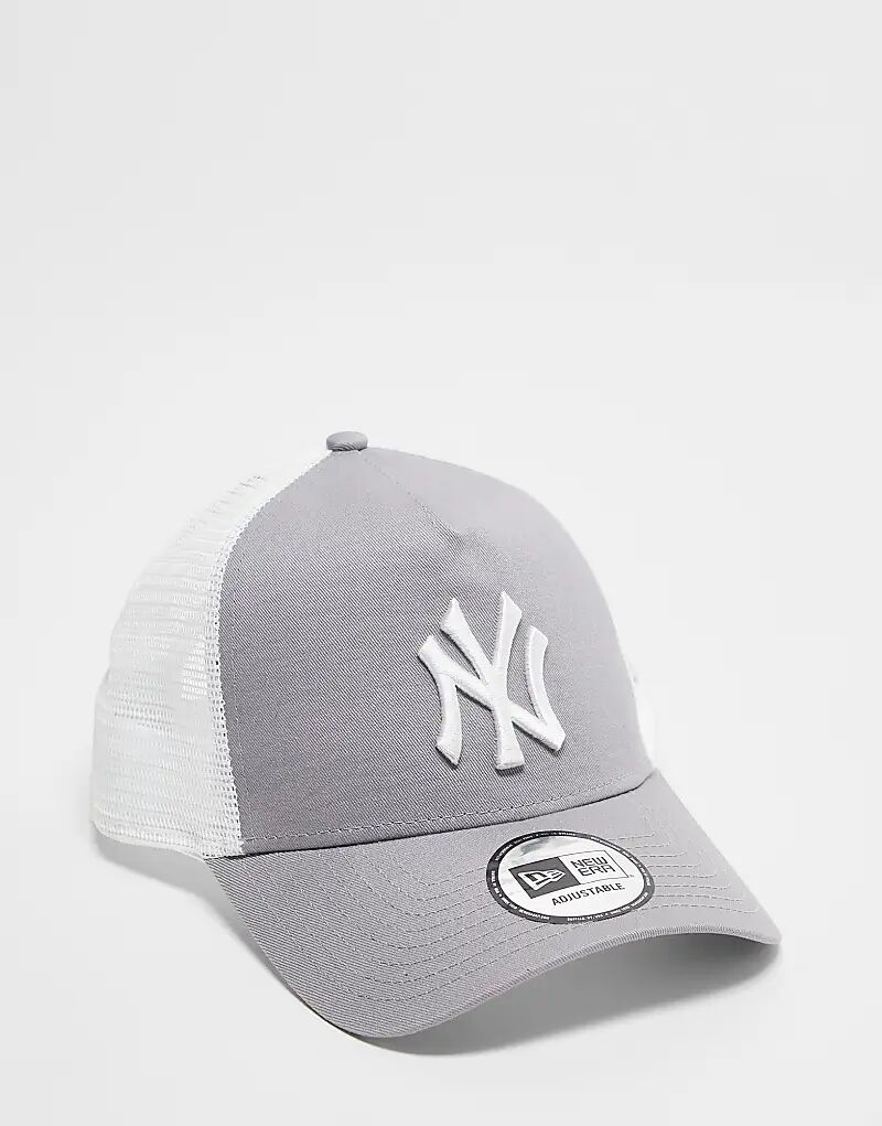 

New Era – Кепка Trucker A-frame NY Yankees серого цвета