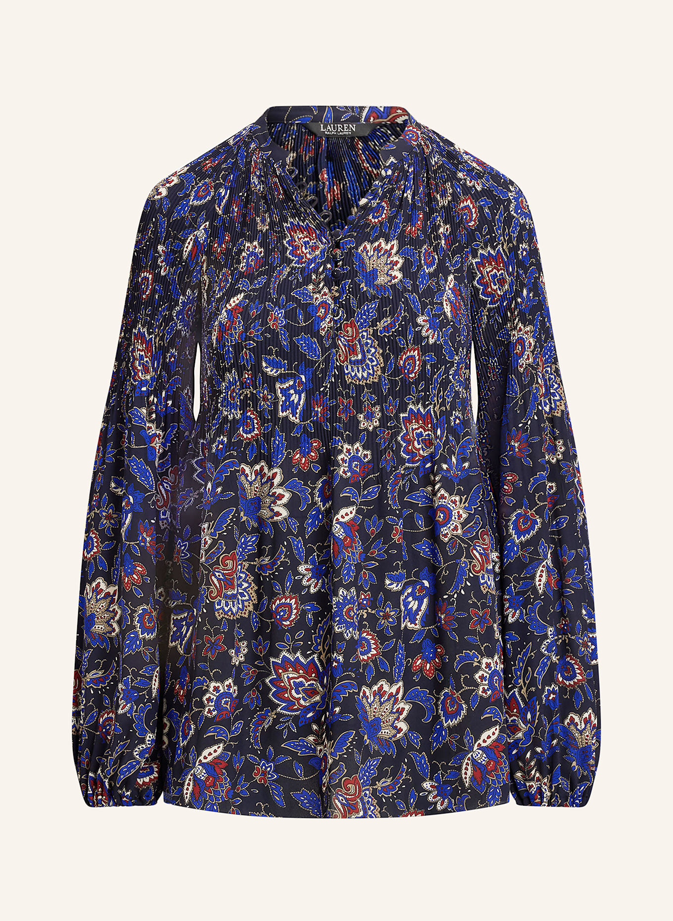 

Блузка рубашка Lauren Ralph Lauren, мультиколор