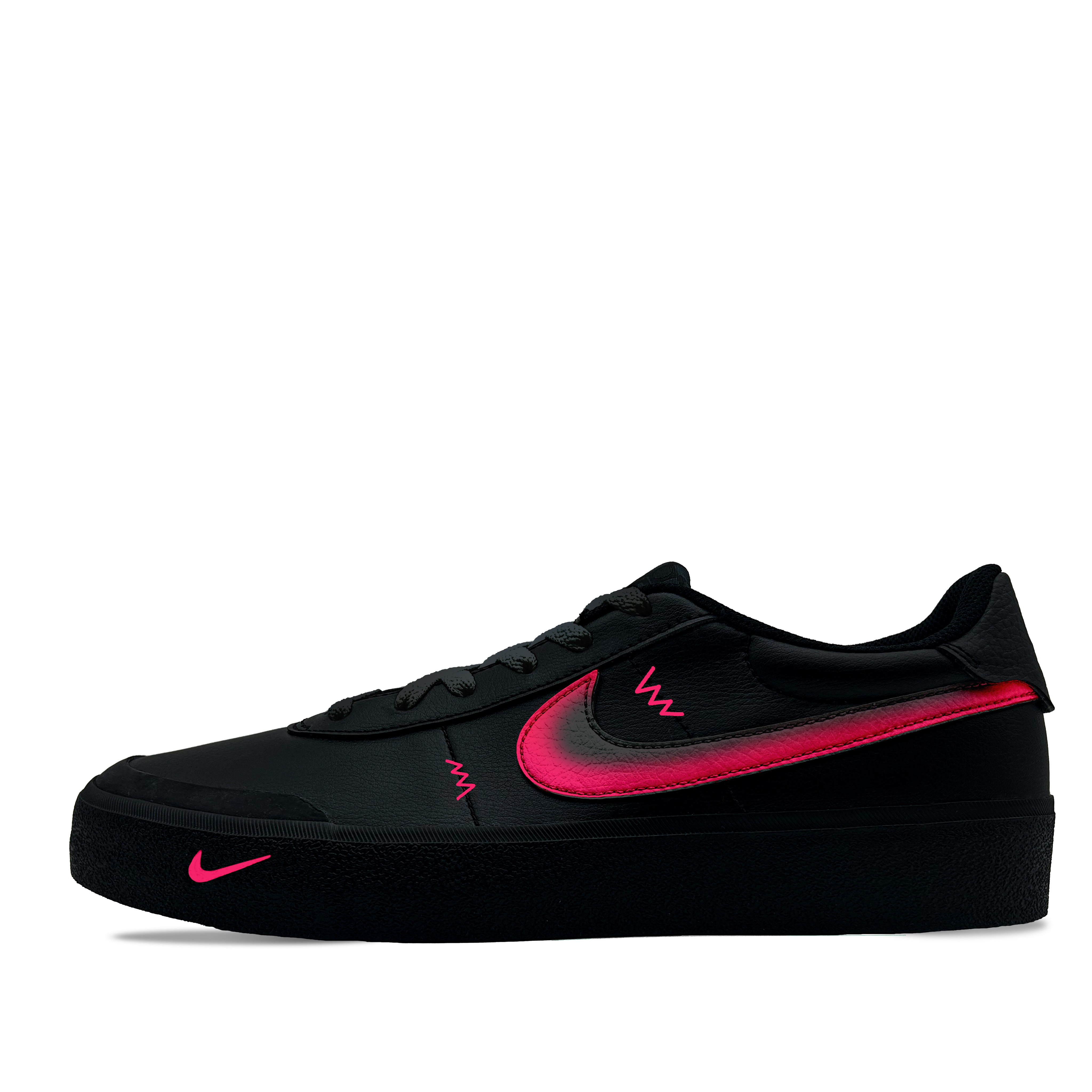 

Nike Кроссовки для скейтборда Court Shot Maple Ash, износостойкие, низкие, противоскользящие, мужские, черные