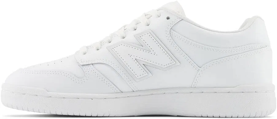 Женские кроссовки New Balance 480 бело-синего цвета — фото 2