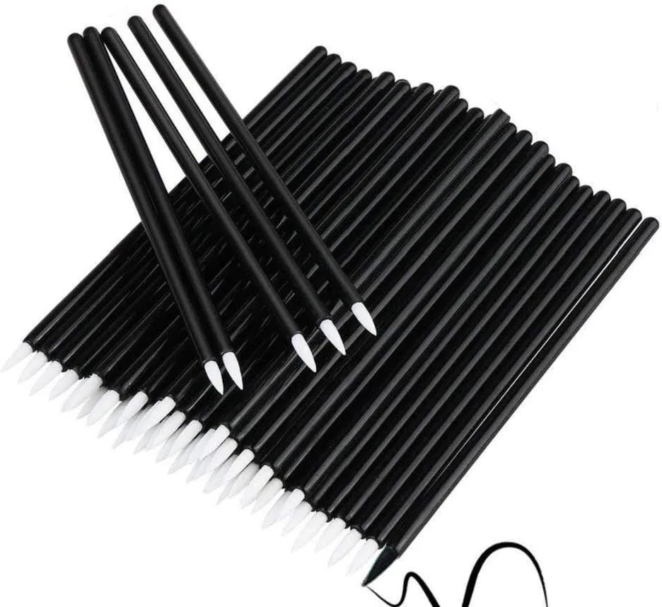 Кисть-аппликатор для подводки одноразовая Amizob 1000 шт, белый