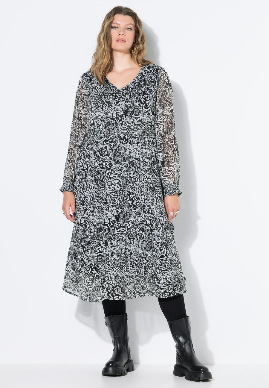 

Платье Studio Untold MIDI A-LINE STRUKTUR MIT PAISLEYS, Black