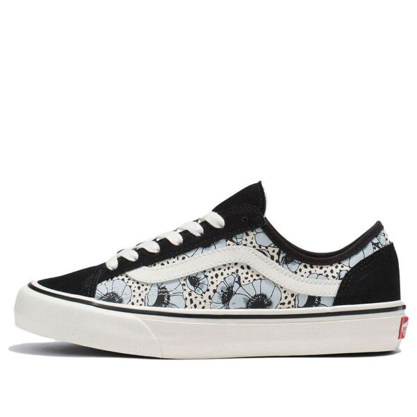 

Кроссовки style 36 decon vr3 'black white blue' Vans, черный