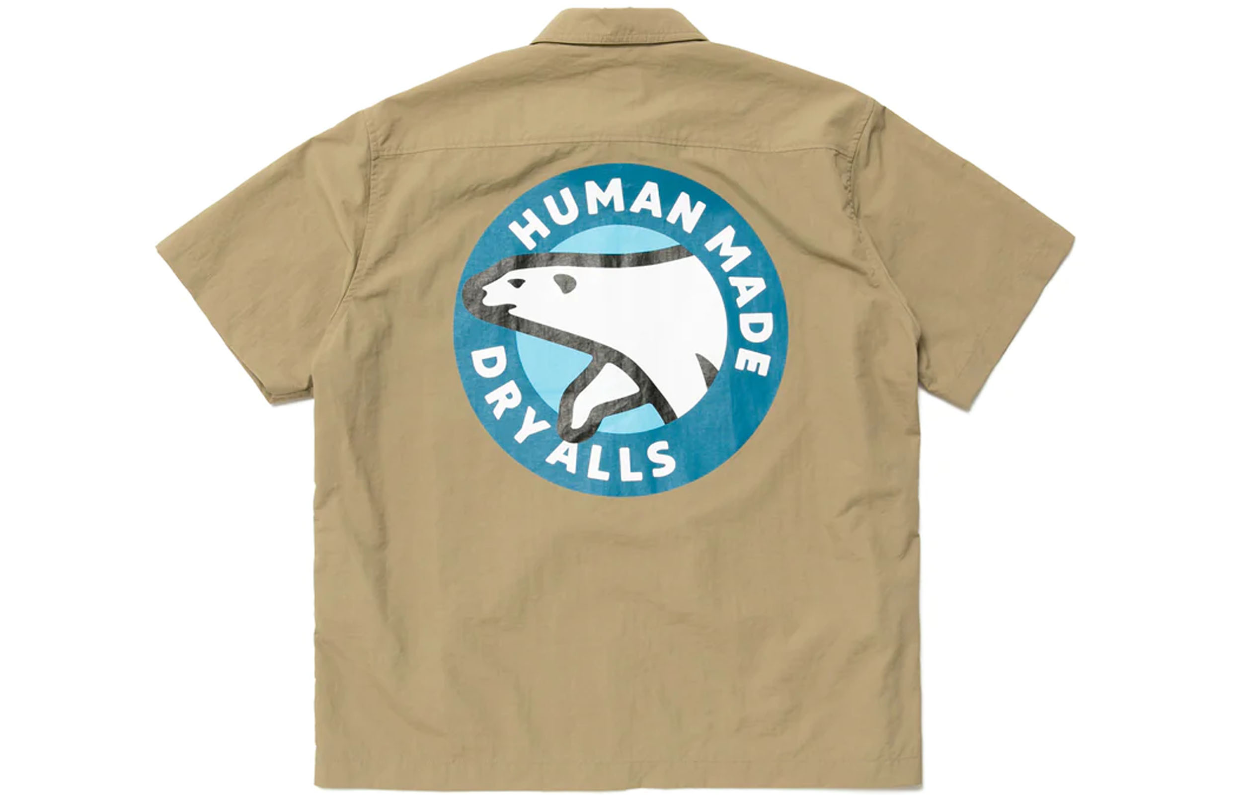 

Рубашка для кемпинга S/S HUMAN MADE, оливково-зеленый