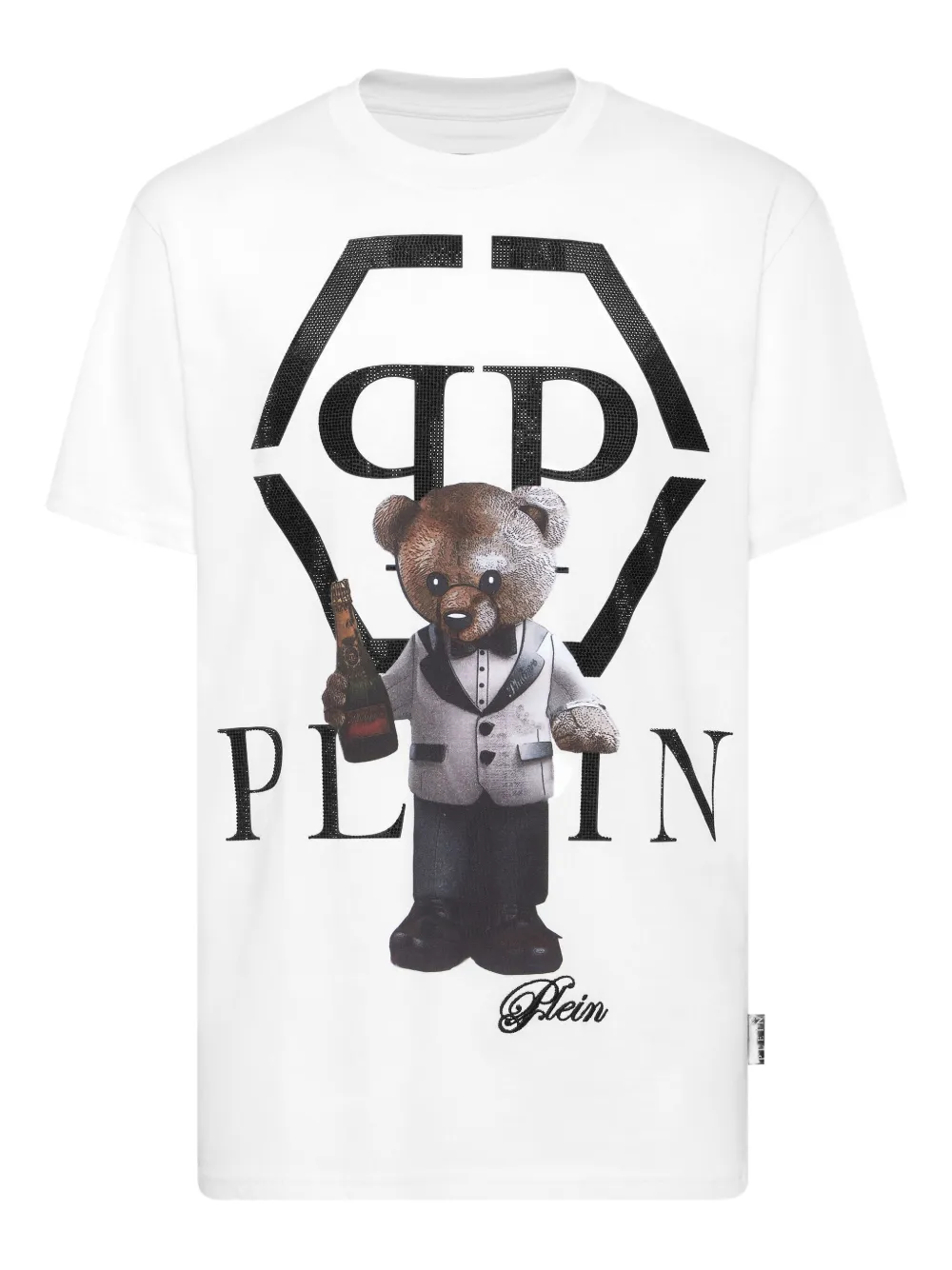

Футболка Teddy Bear Philipp Plein, белый