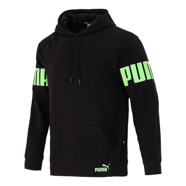 

Толстовка logo printing sports breathable black Puma, черный