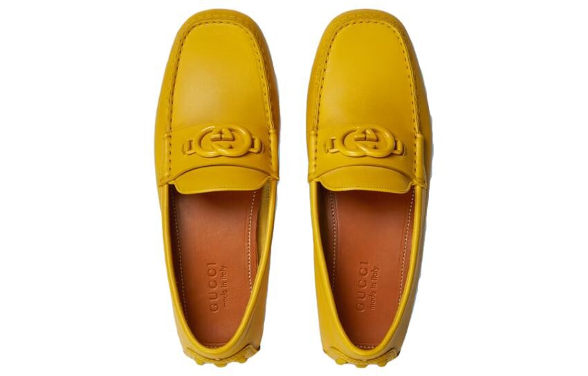 Туфли Gucci мужские, желтый — фото 3