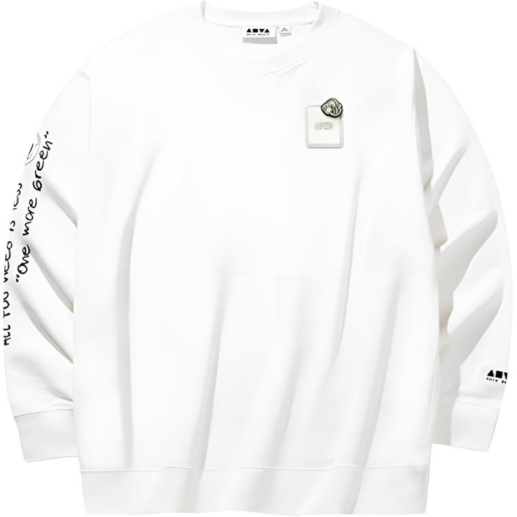 

Свитер Anta Life Collection цвета слоновой кости мужской