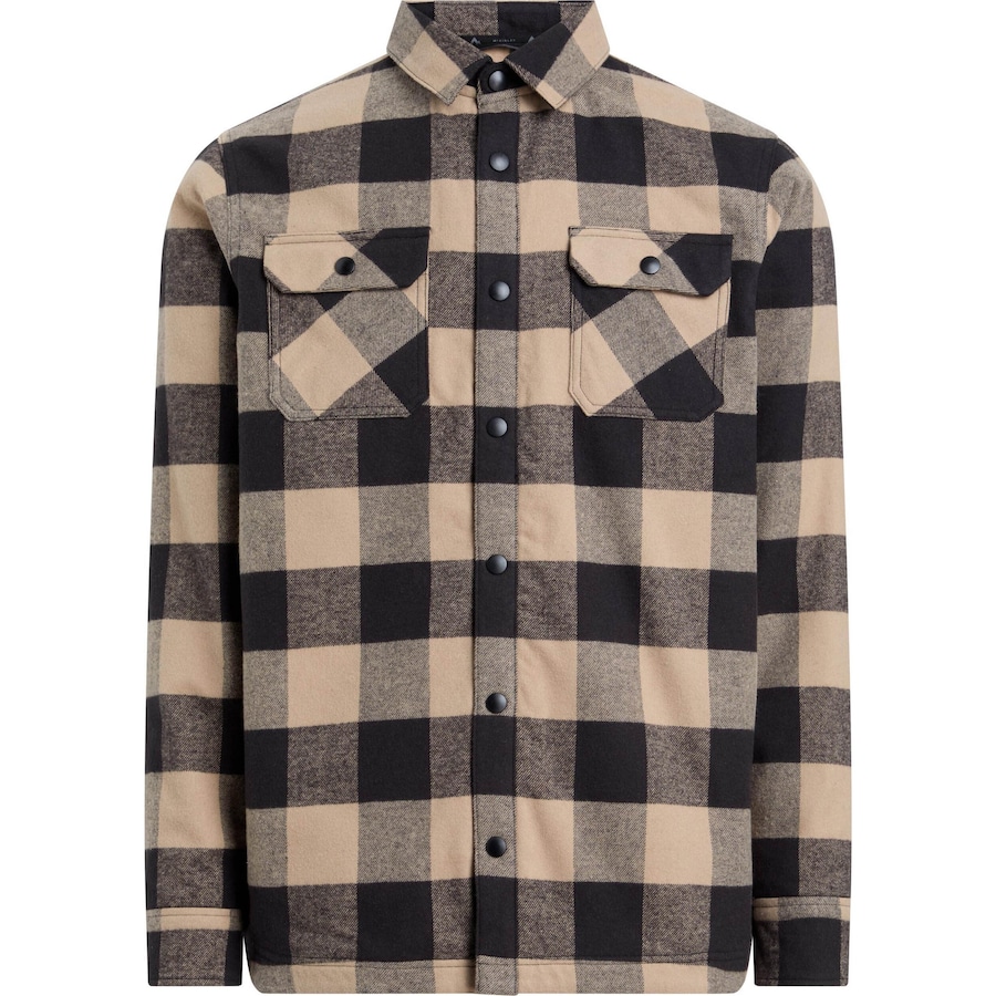 

Спортивная рубашка на пуговицах классического кроя MCKINLEY Elisa, бежевый/черный