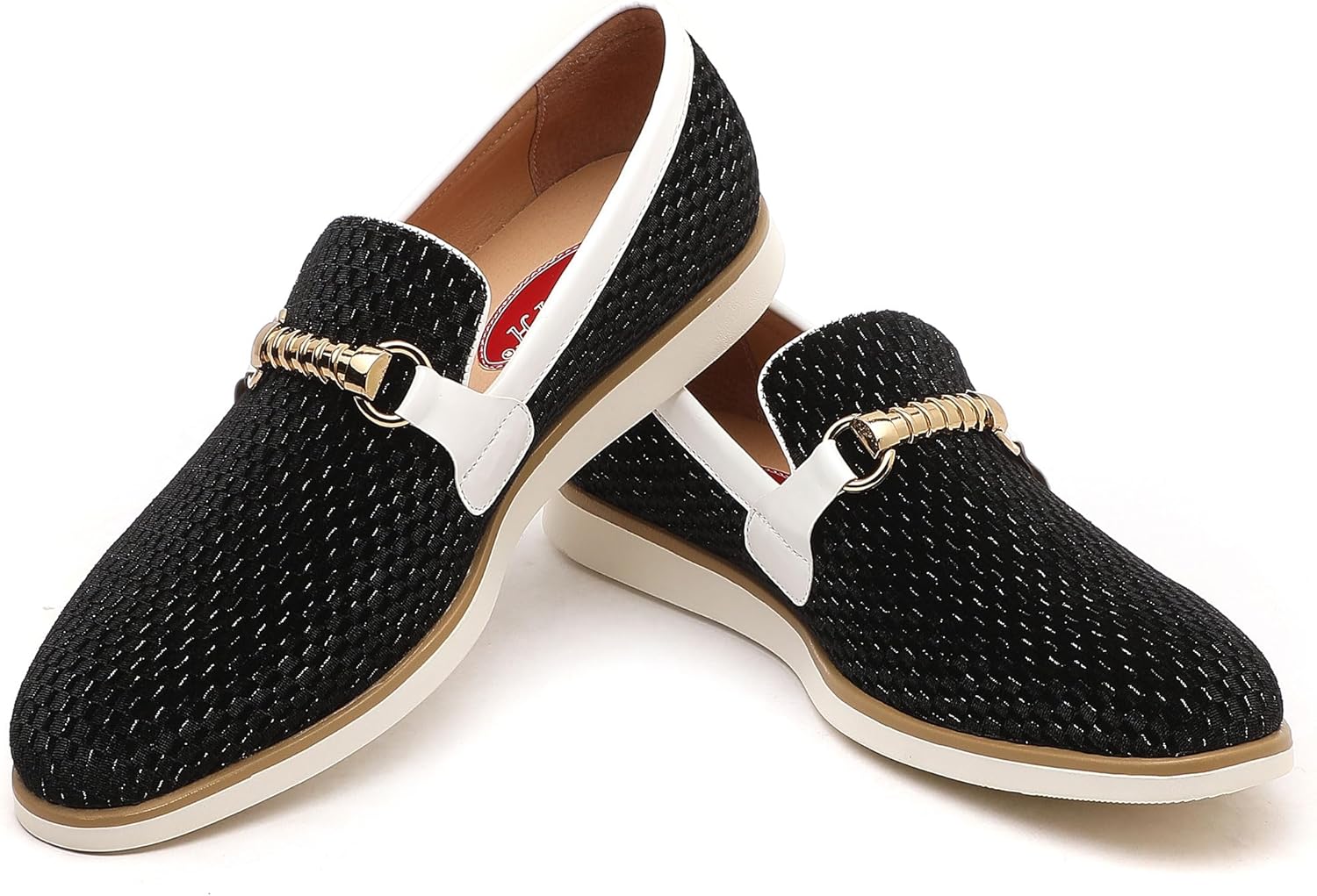 

Мужские повседневные лоферы и слипоны для ежедневных поездок, удобные хлопковые туфли, легкие, с нескользящей подошвой, пенни-туфли для мужчин Xqwfh, черный