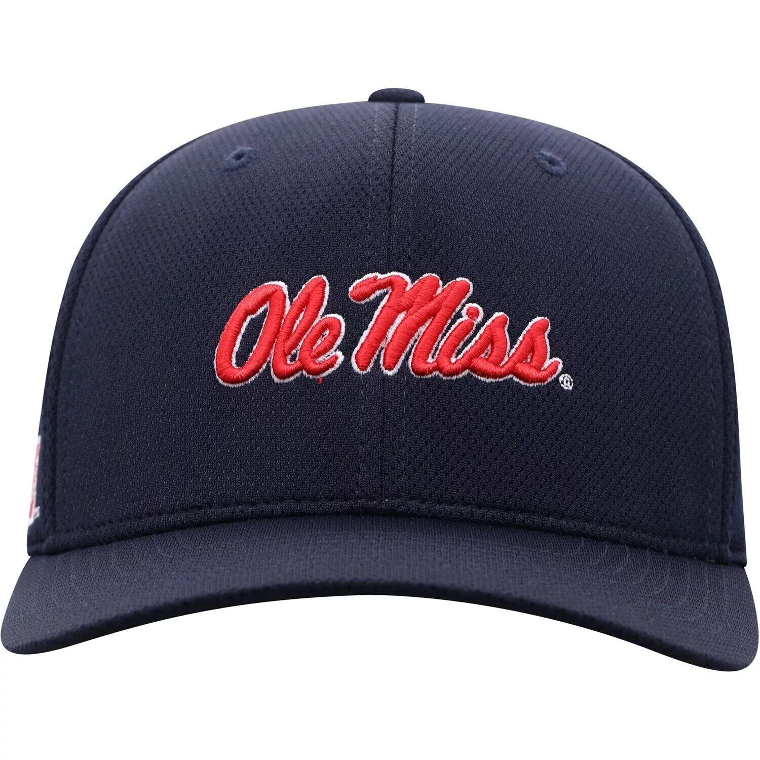 

Мужская шапка Top of the World темно-синего цвета с гибким логотипом Ole Miss Rebels Reflex