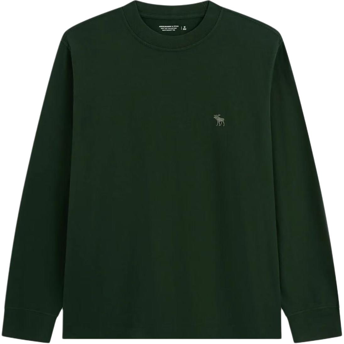 

Футболка мужская Abercrombie＆Fitch, темно-зеленый