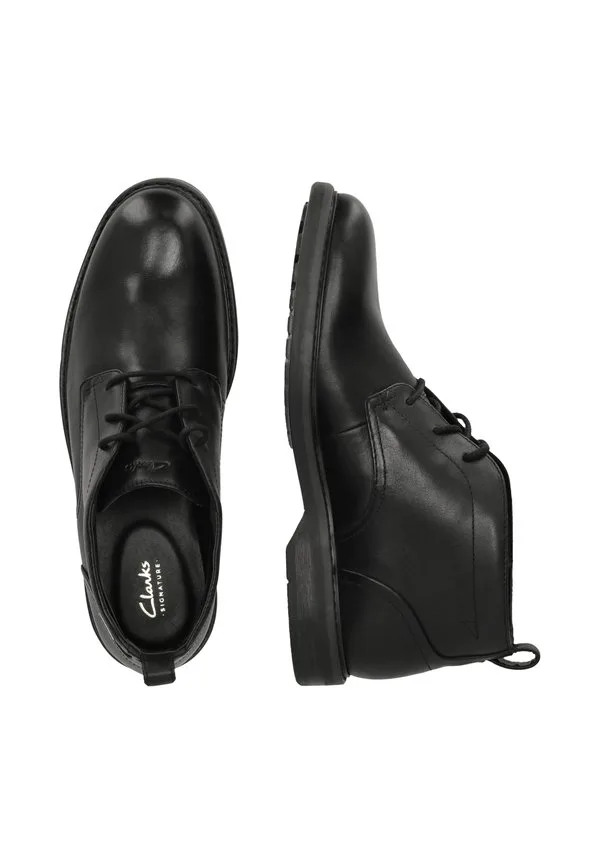 Ботинки aldwin средней высоты на шнуровке из материала gore-tex Clarks, Black Leather — фото 3