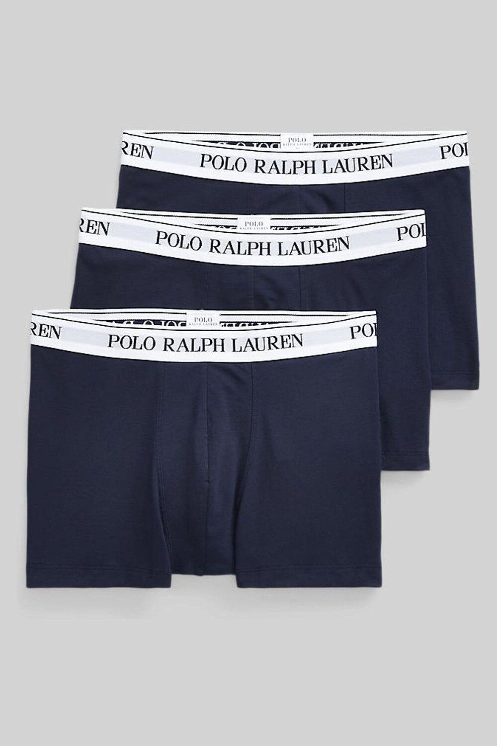 

Набор из 3 шт из эластичного хлопка темно-синего/белого цвета с логотипом Polo Ralph Lauren, синий