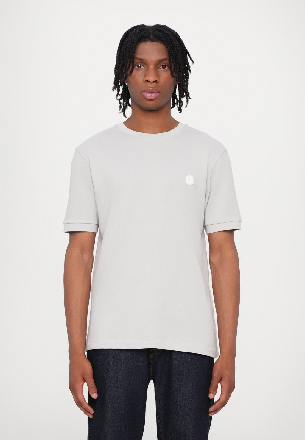 

Базовая футболка JONAS TEE QUARTZ CO, серый