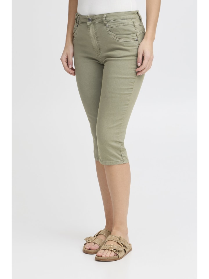 

Толстовка PULZ Jeans, зеленый