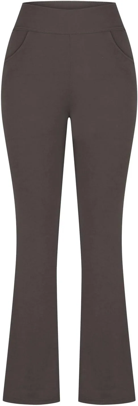 

Брюки Bootcut для йоги для женщин High Waist с эффектом контроля живота