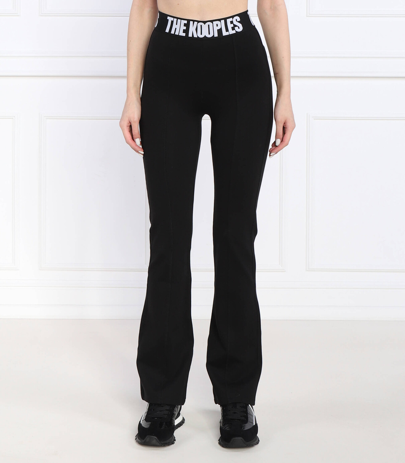 

Спортивные брюки The Kooples flare fit, черный
