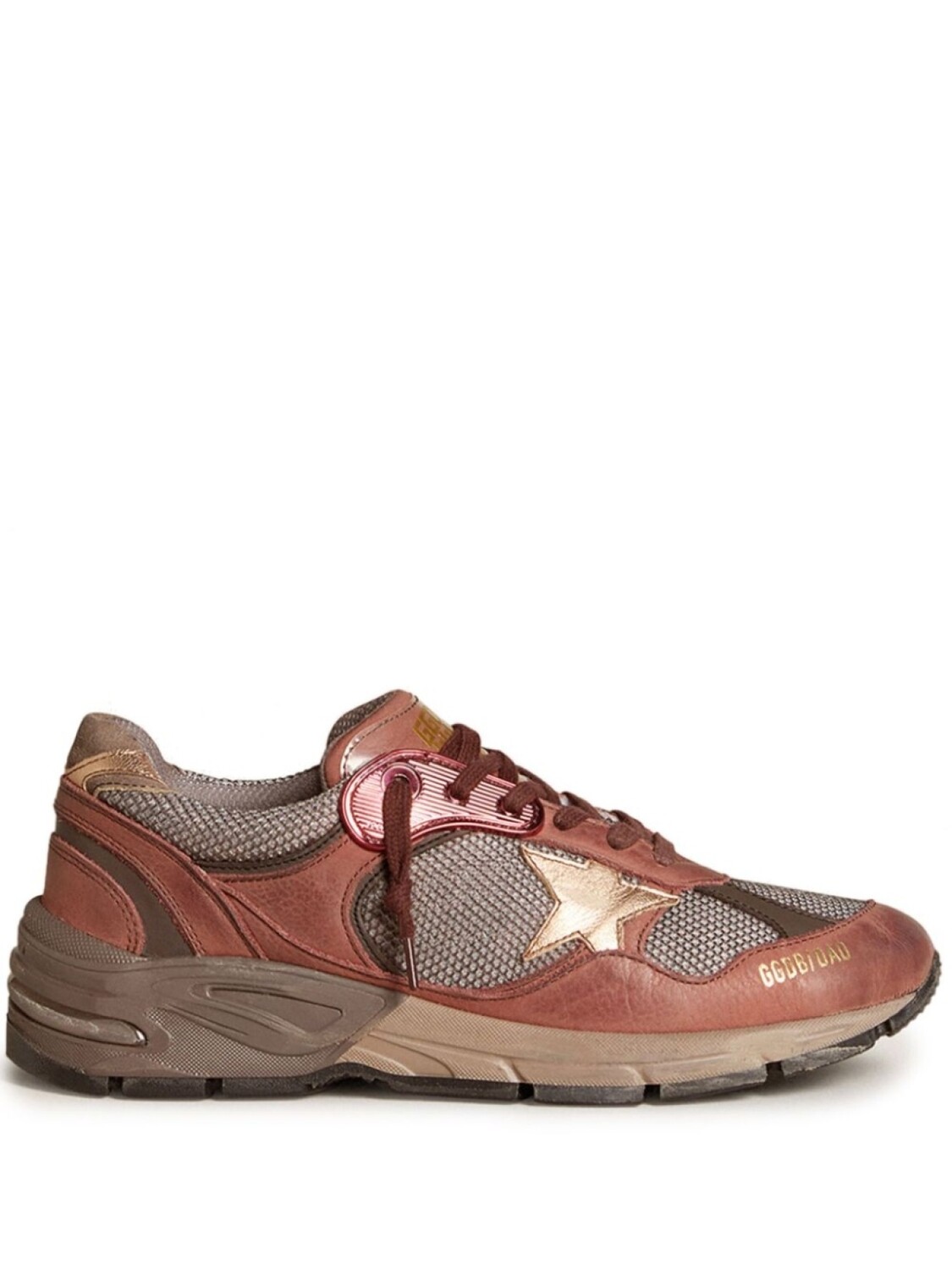 Golden Goose кроссовки Dad-Star, коричневый