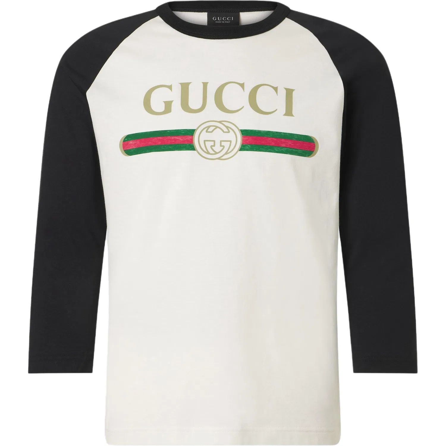 Футболка мужская GUCCI Crew Neck Moderate Straight Fit, белый
