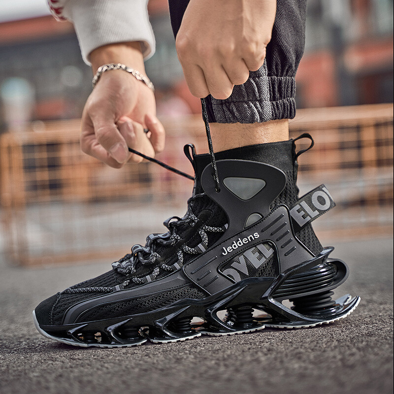 

Кроссовки Jerden Smith Lifestyle Shoes Men High-top Black, черный