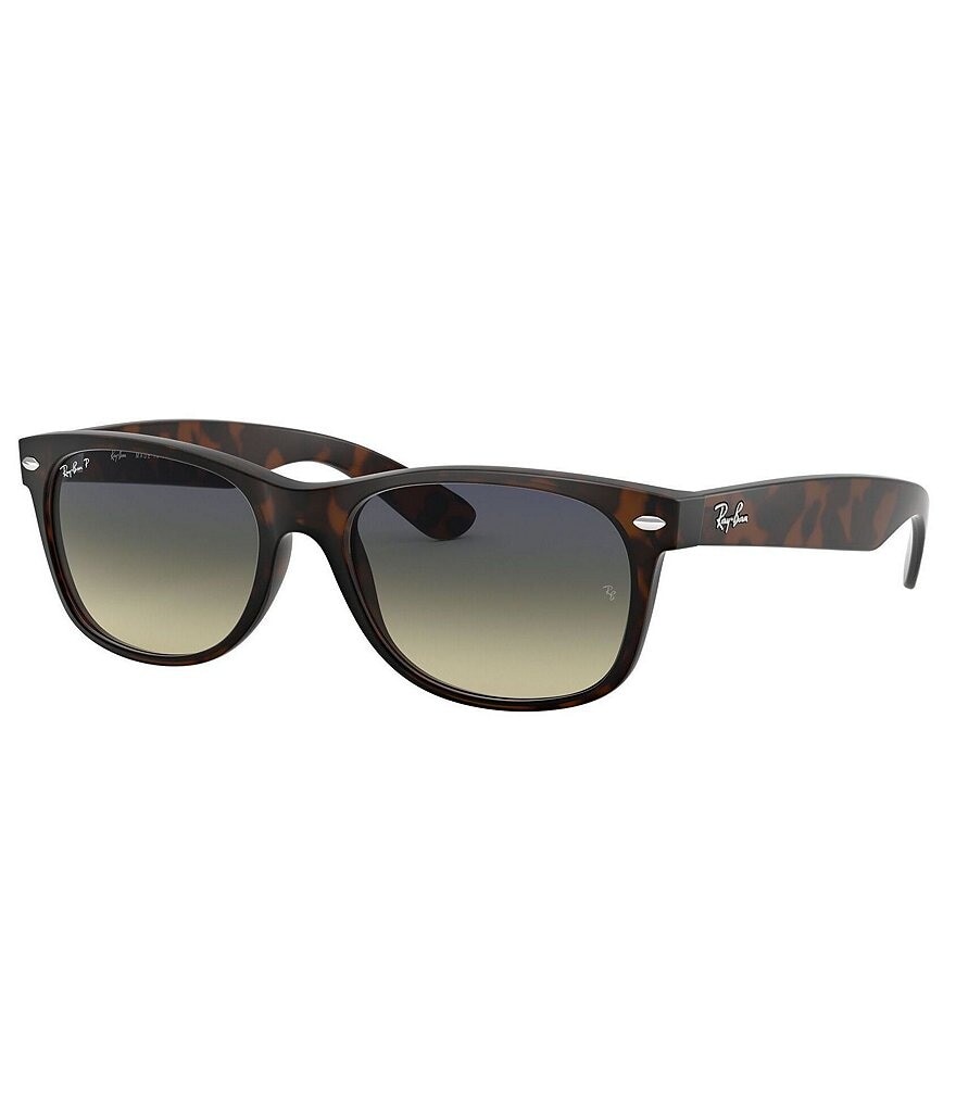 

Большие поляризованные солнцезащитные очки Ray-Ban унисекс Wayfarer, коричневый