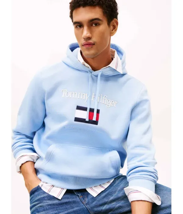 Толстовка Flex regular fit Tommy Hilfiger, синий — фото 4