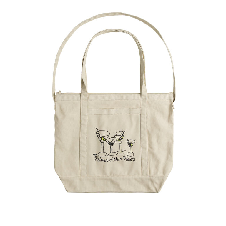 

Сумка Martini Zip Tote Bag Palmes, белый
