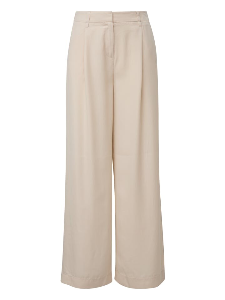 

Тканевые брюки comma Hose lang, бежевый
